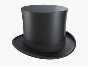 sombrero de copa Modelo 3D