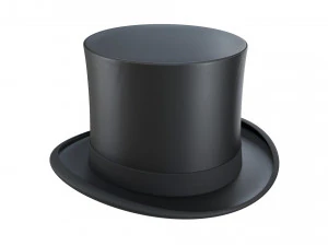 Top hat 3D Model