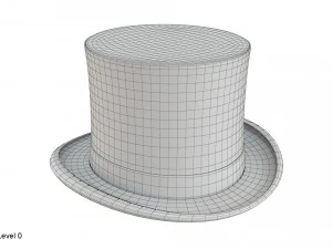 Top hat 3D Model