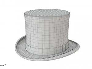 Top hat 3D Model