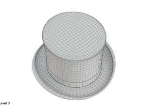 Top hat 3D Model