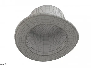 Top hat 3D Model