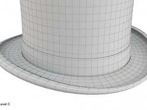 Top hat 3D Model