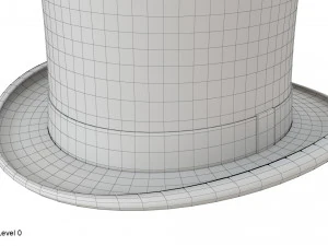 Top hat 3D Model