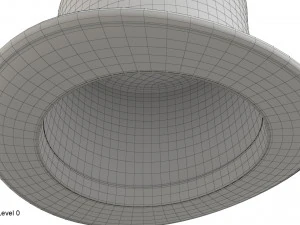Top hat 3D Model