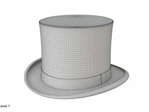 Top hat 3D Model