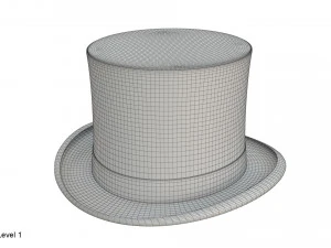 Top hat 3D Model