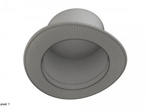 Top hat 3D Model