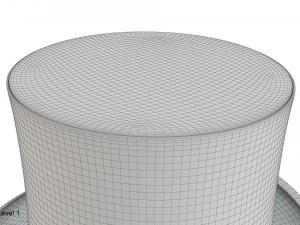 Top hat 3D Model