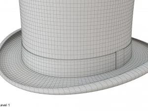 Top hat 3D Model