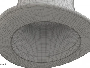 Top hat 3D Model