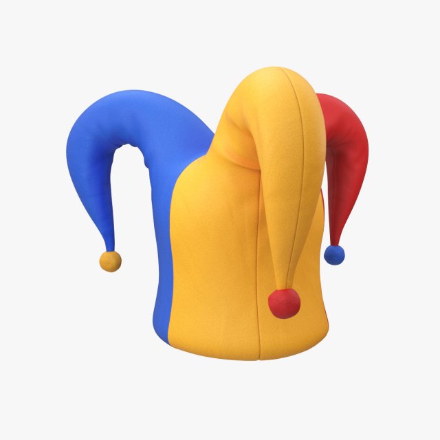 Jester hat Modelo 3D .c4d .max .obj .3ds .fbx .stl .blend 