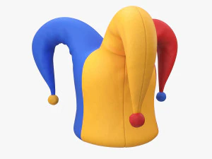 Cappello da giullare Modello 3D
