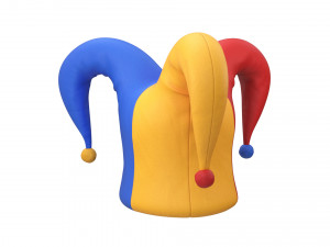 Jester hat Modelo 3D