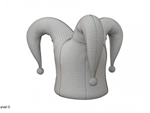 Jester hat Modelo 3D