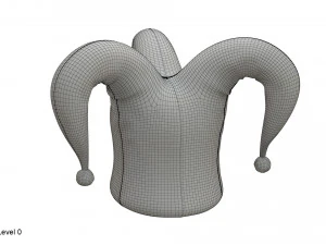 Şakacı şapkası 3D Model