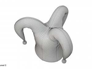 Jester hat Modelo 3D