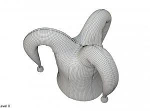 Şakacı şapkası 3D Model