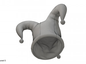 Jester hat Modelo 3D