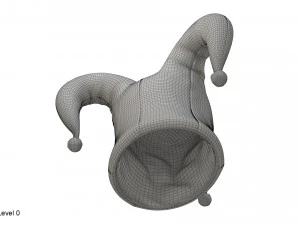 Şakacı şapkası 3D Model