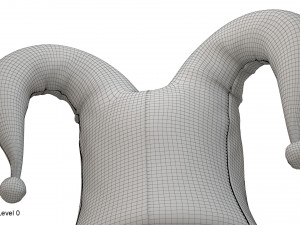 Jester hat Modelo 3D