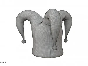 Şakacı şapkası 3D Model