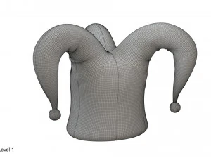 Şakacı şapkası 3D Model