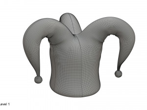 Jester hat Modelo 3D