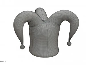 Şakacı şapkası 3D Model