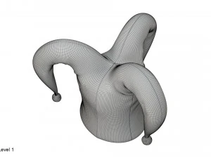 Şakacı şapkası 3D Model