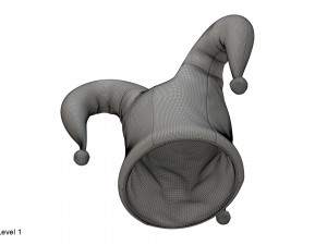 Jester hat Modelo 3D