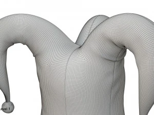 Şakacı şapkası 3D Model