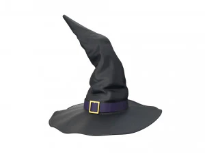 Chapeau de sorci&egrave;re Modèle 3D