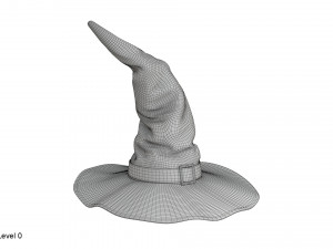 Witch hat Modelo 3D
