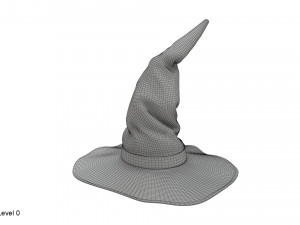 Witch hat Modelo 3D