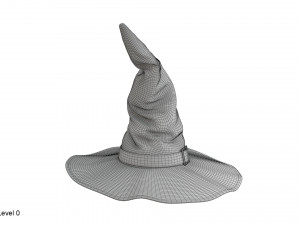 Witch hat Modelo 3D