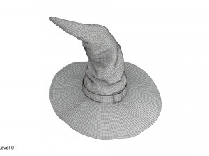 Witch hat Modelo 3D