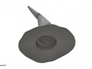 Witch hat Modelo 3D
