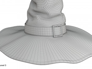 Witch hat Modelo 3D