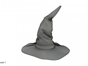 Witch hat Modelo 3D