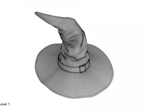 Chapeau de sorci&egrave;re Modèle 3D