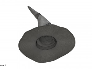 Witch hat Modelo 3D