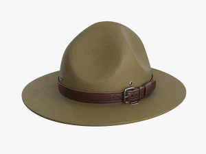 Chapeau de campagne scoute Modèle 3D