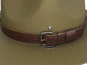 Chapeau de campagne scoute Modèle 3D