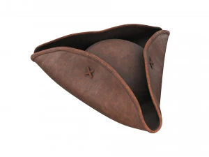 Chap&eacute;u de pirata Modelo 3D