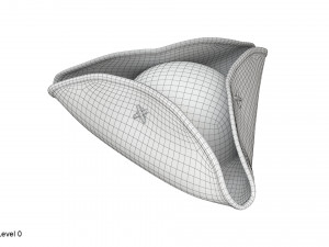 Pirate hat Modelo 3D