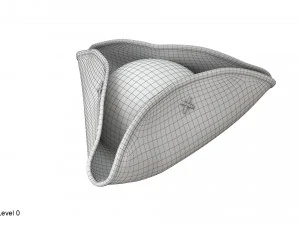 Chap&eacute;u de pirata Modelo 3D