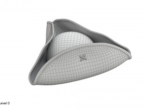 Pirate hat Modelo 3D