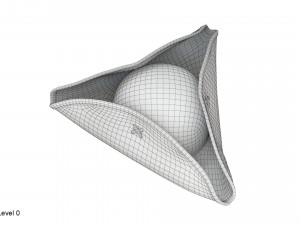 Pirate hat Modelo 3D