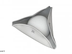 Chap&eacute;u de pirata Modelo 3D